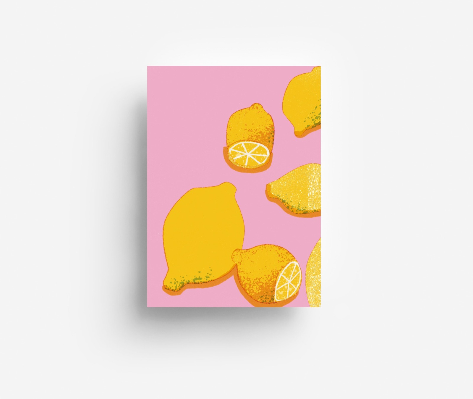 Postkarte Pink Lemons Jungwiealt 4