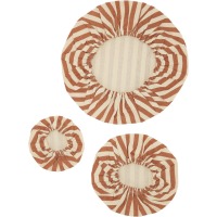 Cotton Cover Marine Stripe Terracotta - Haps Nordic 2