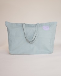 Cotton Bag Sage - Flieder Patch