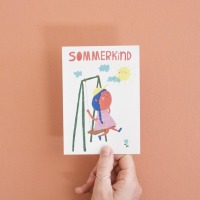 Postkarte Sommerkind JudithMachtDas