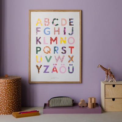 ABC - Poster Mini Circle x Studio Sandrine - Alphabet Din A2