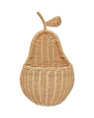 OYOY MINI Birnen Wandkorb - Pear Wall Basket