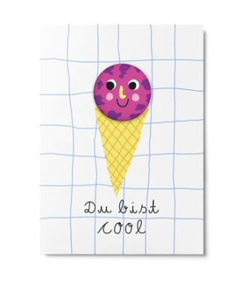 Button Cool Berry Unter Pinien - Cool Berry
