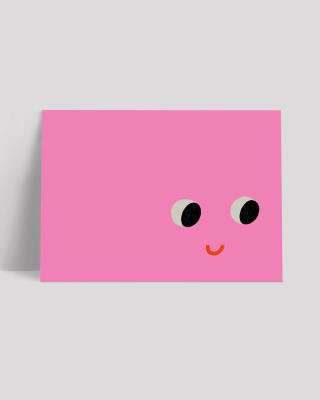 Postkarte Pinky - Framboise und Ketchup - Pinky