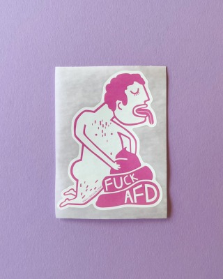 Sticker Fuck AFD - Sticker