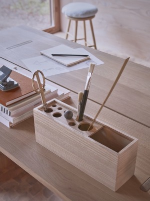 Stiftehalter - Hoji Pencil Holder OYOY Living Design - Stiftehalter Eiche