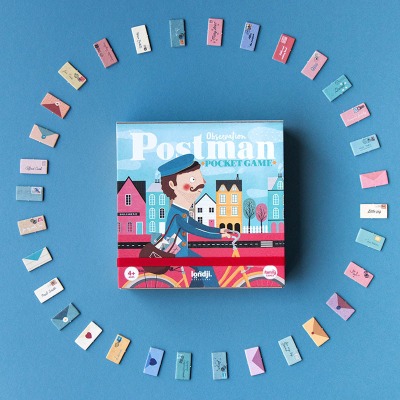 Postman Pocket Version Londji - Postmann Brettspiel Reisegröße