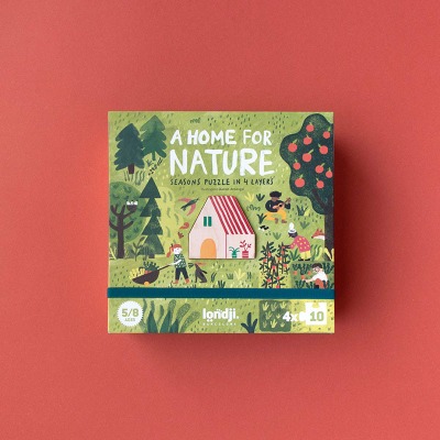 Home For Nature Puzzle Londji - Jahreszeiten Puzzle