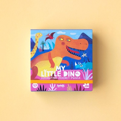 My Little Dino Pocket Puzzle Londji - Mein kleiner Dino Puzzle