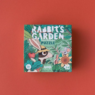 Rabbits Garden Puzzle Londji - Hasengarten Puzzle