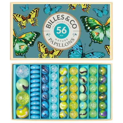 Murmeln Butterfly Box Billes &amp; Co. - Schmetterlinge