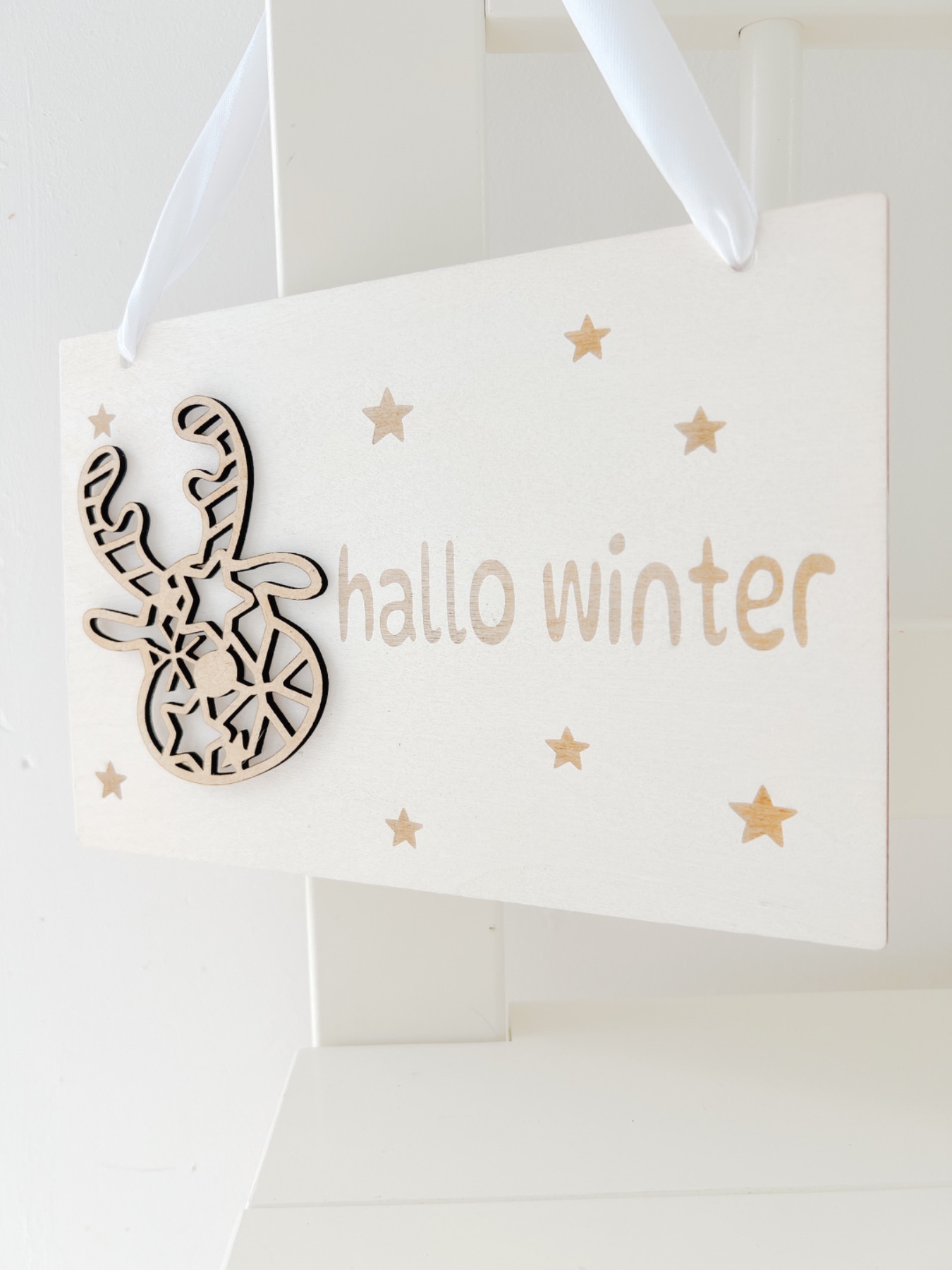 Laserdatei Elch Winter SVG 6