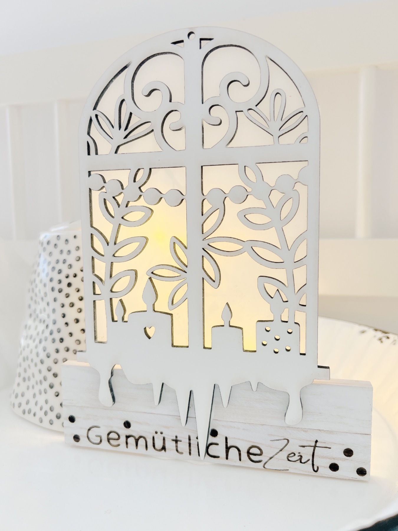 Lasercut Fenster Winter SVG 2