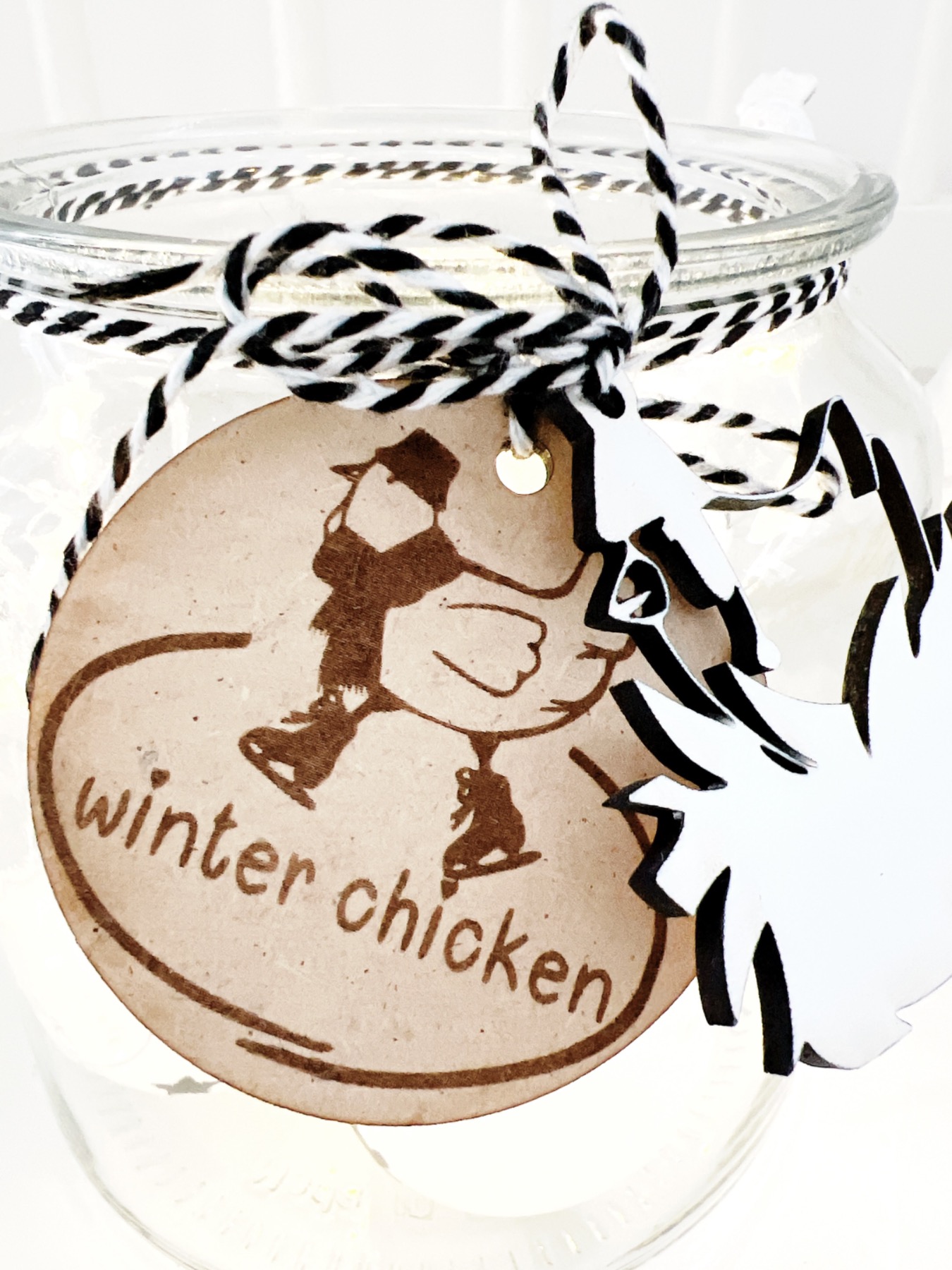 Huhn SVG Winter Hühner 3