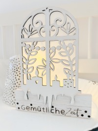 Lasercut Fenster Winter SVG 2