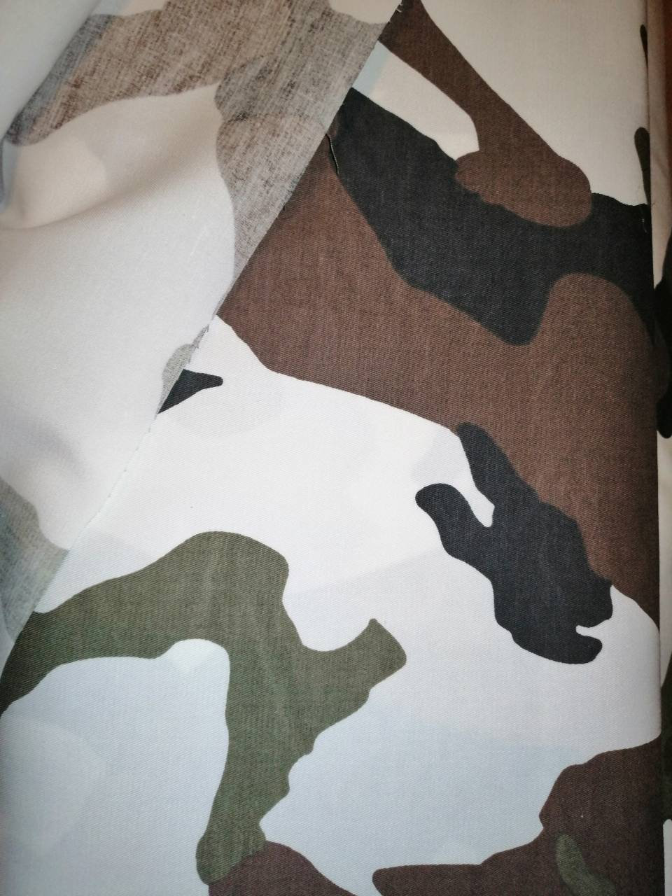 Baumwollstoff Meterware Camouflage