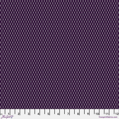 Nightshade Dejavu by Tula Pink Kombi Fishnet, Equinox