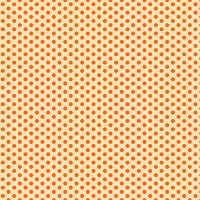 0,25m Baumwolle Wild and Free Punkte Dots, orange vanille