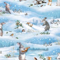 0,25m BW Grandmas Christmas Wish Snow Play Schneespiel, weiß bunt