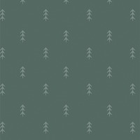 0,25m Baumwolle Crafting Magic Simple Defoliage five, Tannen, dusty green dunkelgrün