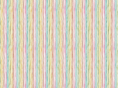 Whiskers Yarn Stripe Streifen Kombi, ecru bunt - Whiskers by Makower