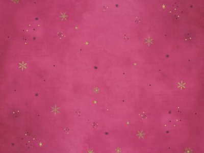 Ombre Flurries Metallic Schneeflocken,Burgundy dunkel Pink gold - Ombre Fluerries Metallic by V&amp;Co