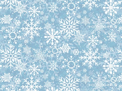 0,25m Baumwolle Welcome Winter Schneeflocke Stern Snowflake , türkis weiß - Welcome Winter by Barb