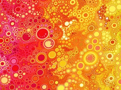 Effervescence Digital by Amelia Caruso, Rainbow Farbverlauf