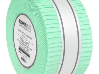 Kona Cotton Color of the Year 2024 Roll Up julep, mint - Farbe des Jahres Kona Cotton