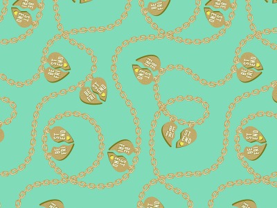 Besties by Tula Pink Lil Charmer Meadow, mint gold metallic - Besties by Tula Pink for Freespirit