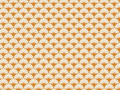 0,5m BW Tanya Whelan Darling Meadow Fans Orange, orange creme