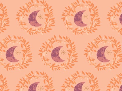 0,25m Baumwolle Crafting Magic Lunar Illusions Five Kombi , Apricot pink - The Season of Tribute