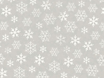0,25m Baumwolle Enchanted Woodland Verzauberter Wald Schneefloke Snowflakes, taupe weiß - Enchanted