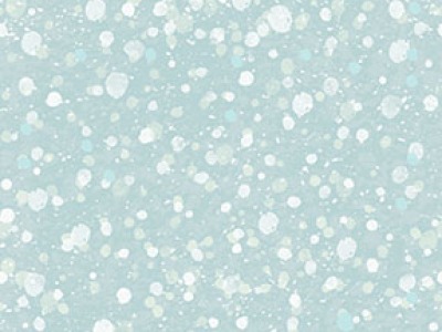 0,25m Baumwolle Enchanted Woodland Verzauberter Wald unregelmäßige Punkte Dots, hellblau weiß -