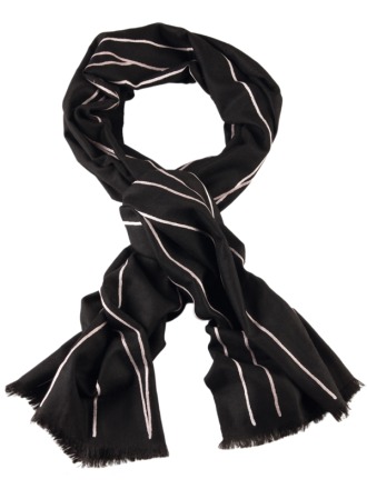 Vikram/Black Truth - 100 handspun and hamdembroidered cashmere with pashmina embroidery