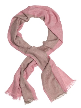 Maduri Rose Fawn - 100 finest cashmere scarve size 40x160cm