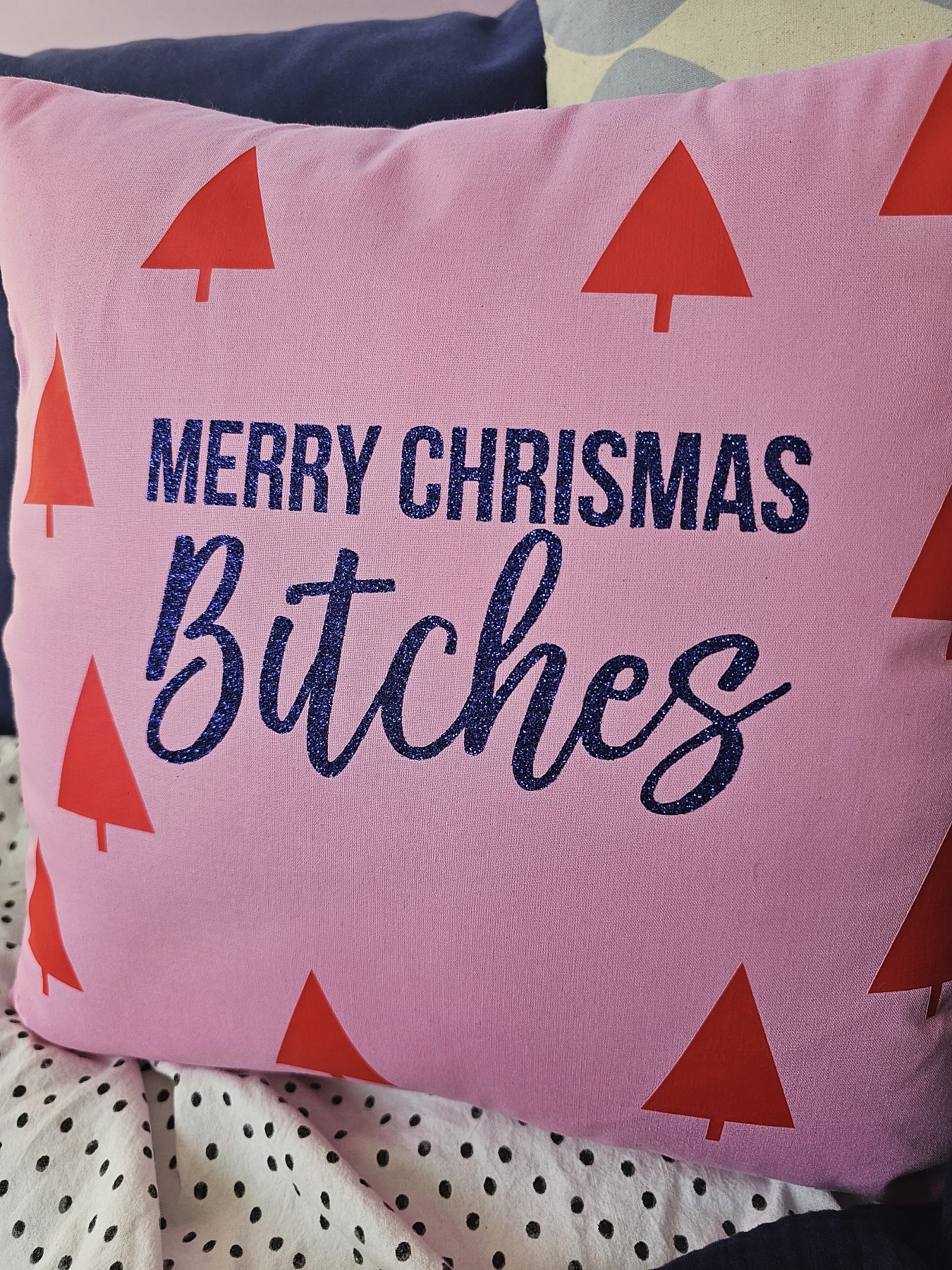 Merry Christmas Bitches Kissen 7