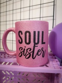 Soul Sister Glitzer Tasse