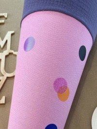 Konfetti Schultüte in Rosa mit Name personalisiert für Mädchen 3