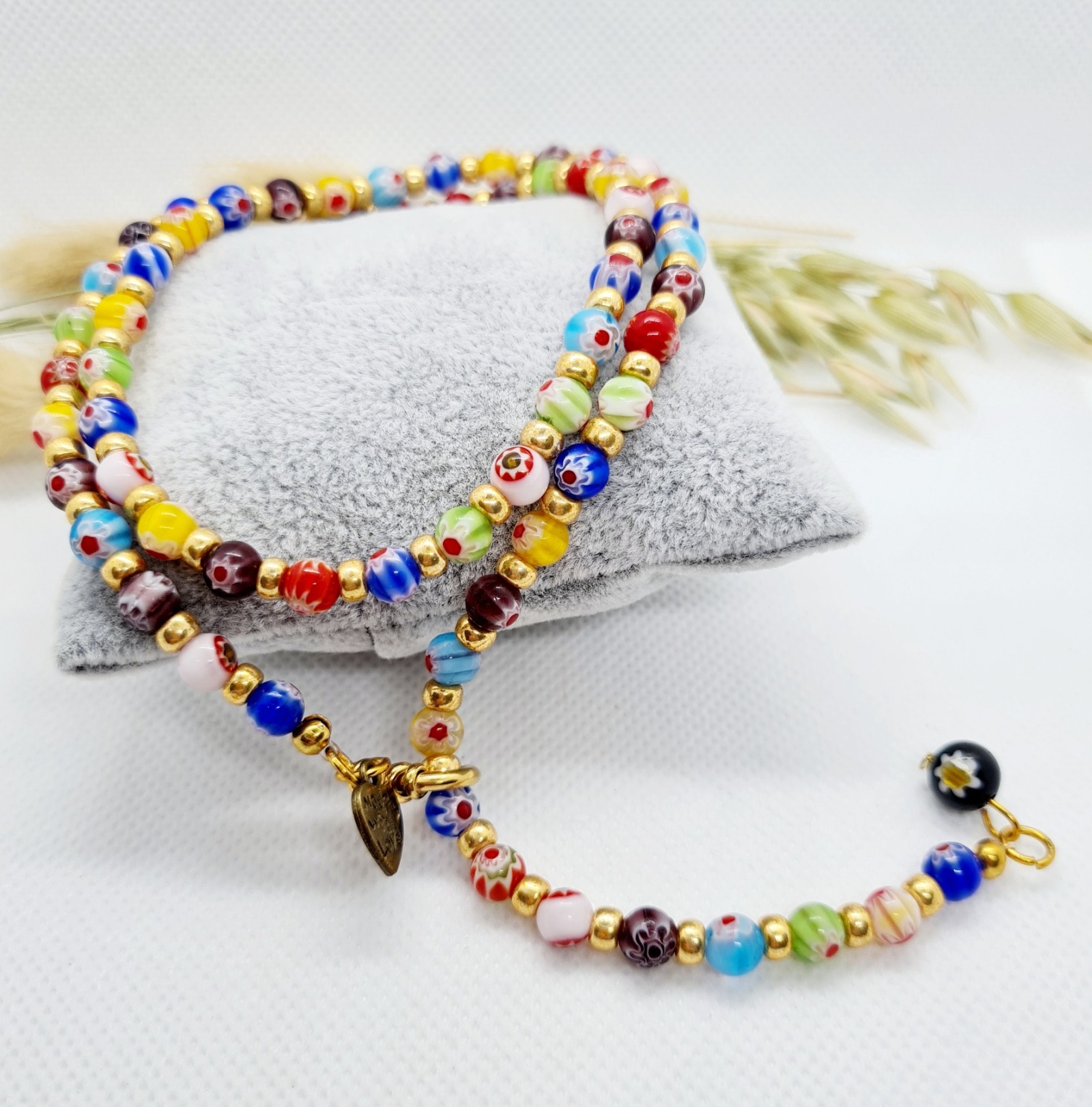 Einzigartige Perlenkette hochwertige Perlen Halskette Luxus Perlenkette handgefertigte Perlenk