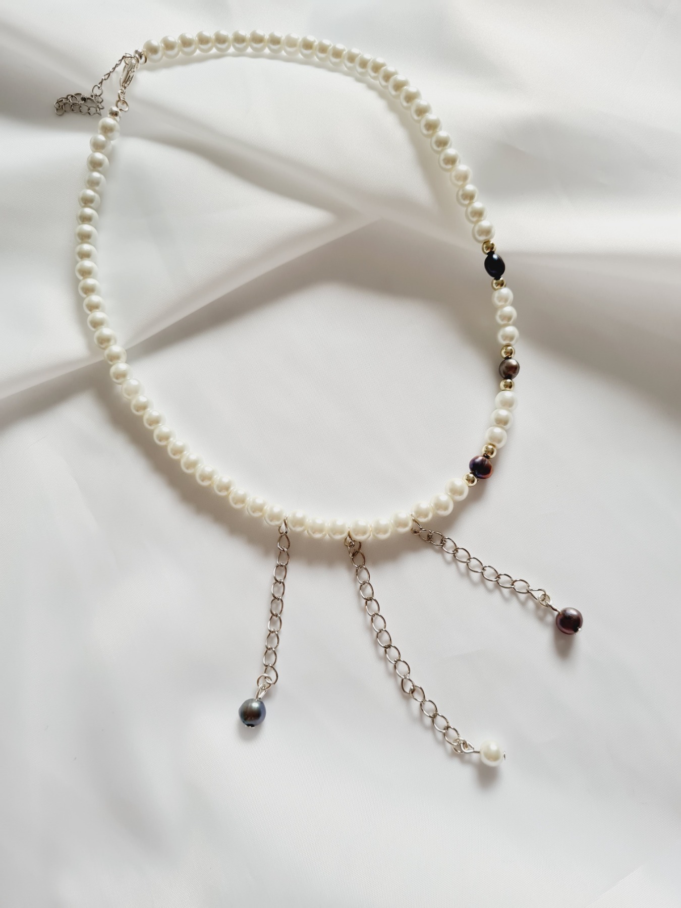 Perlen Halskette Süßwasser Zucht Perlen Luxus Schmuck 7