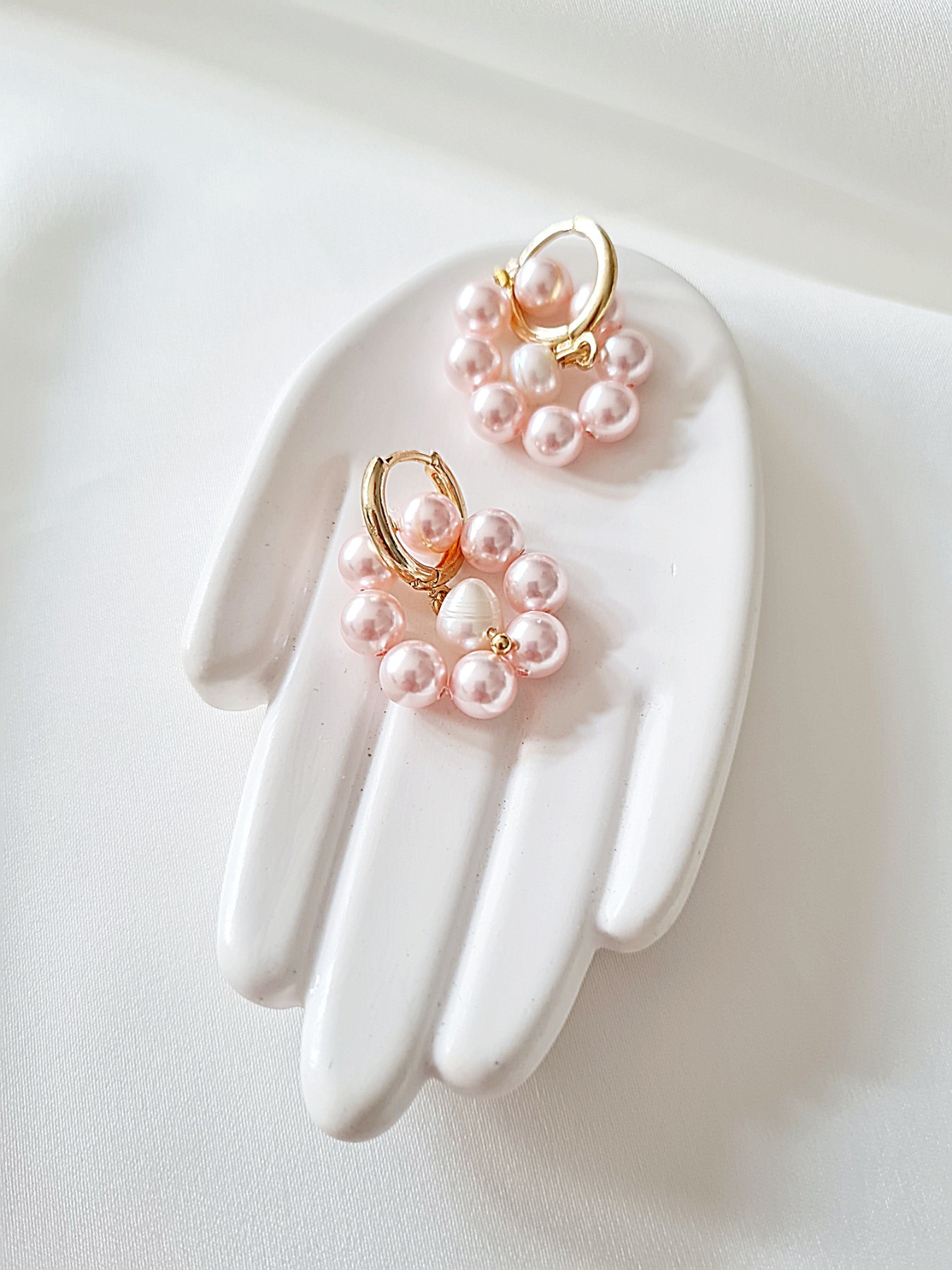 Ohrringe aus Swarovski Crystal Pearls Accessoires elegante Ohrringe 5