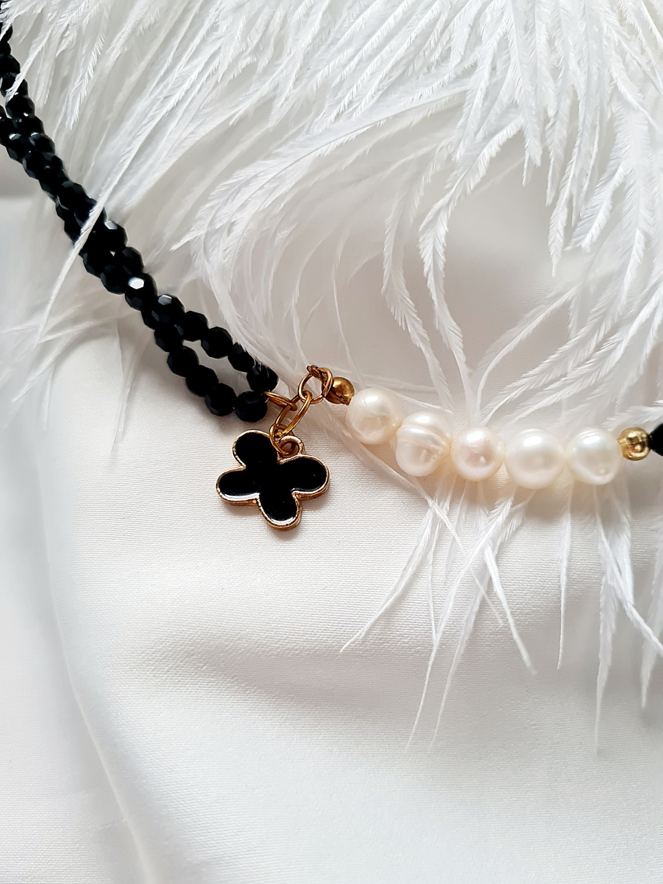 Glitzernde Halsketten Preciosa Perlen Süßwasser Perlen 2