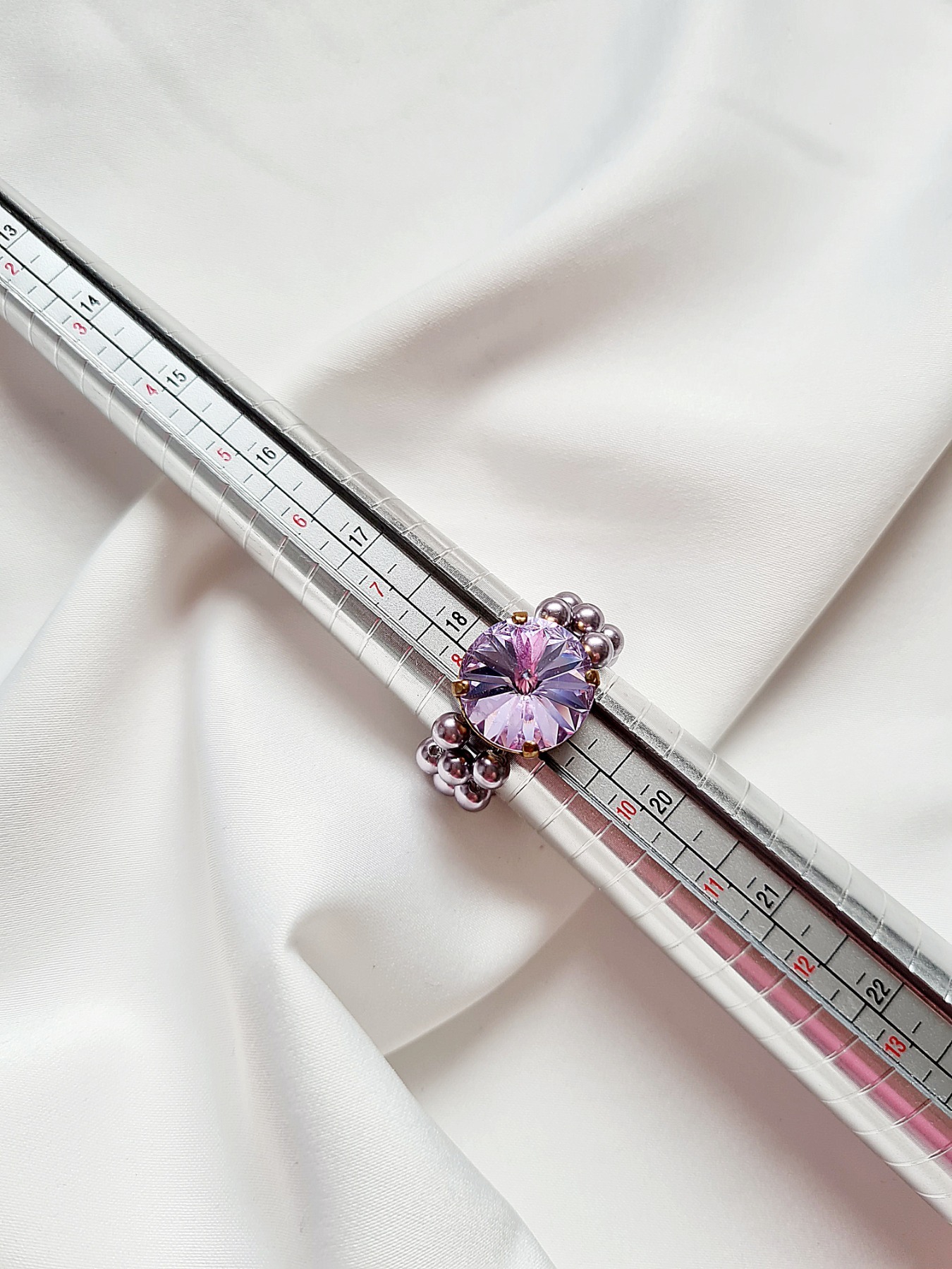 Swarovski Crystal Pearls Rivoli Steine funkelnd auffällig 6
