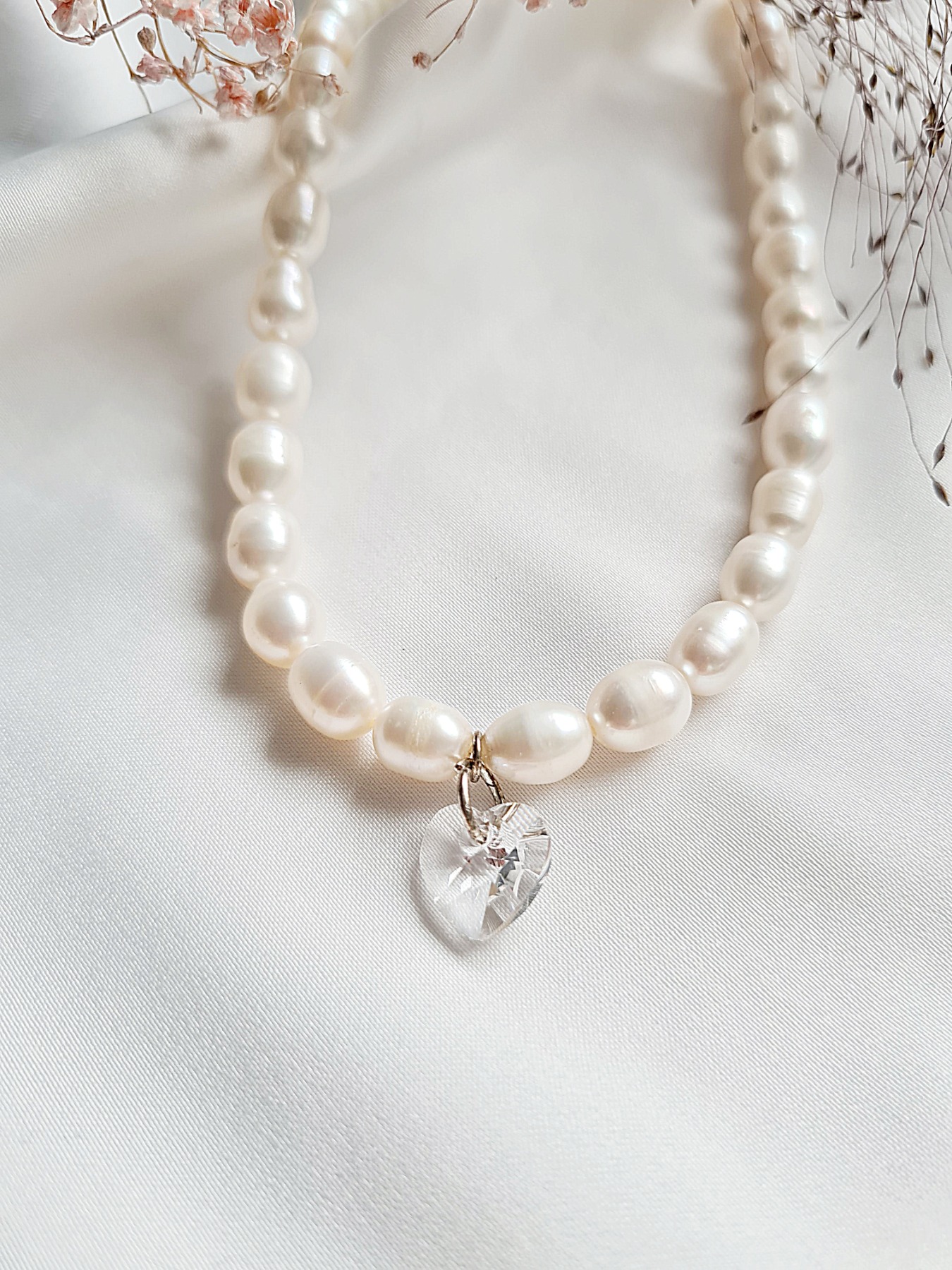 Halskette | Süßwasser-Zucht-Perlen 8