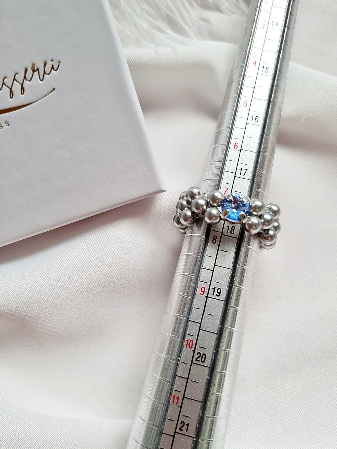 Preciosa Nacre Pearls Ringe elegante Schmuckstück 4