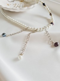 Perlen Halskette Süßwasser Zucht Perlen Luxus Schmuck 6