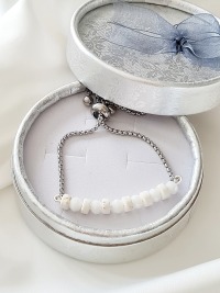 Perlenarmband silberne Armbänder Frauenarmbänder Armband mit Perle 6