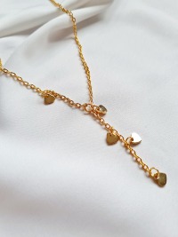 Edle Halsketten für Damen Ketten vergoldete Gliederketten 7