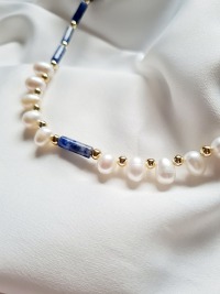 Perlen Halskette Süßwasserperlen Ketten